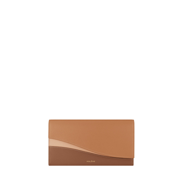 Polène Sierra Wallet in Trio Camel | Wallets & Purses | Coveti