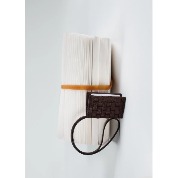 Polène The Writer Charm in Ebony, view 2 | Bag charms | Coveti