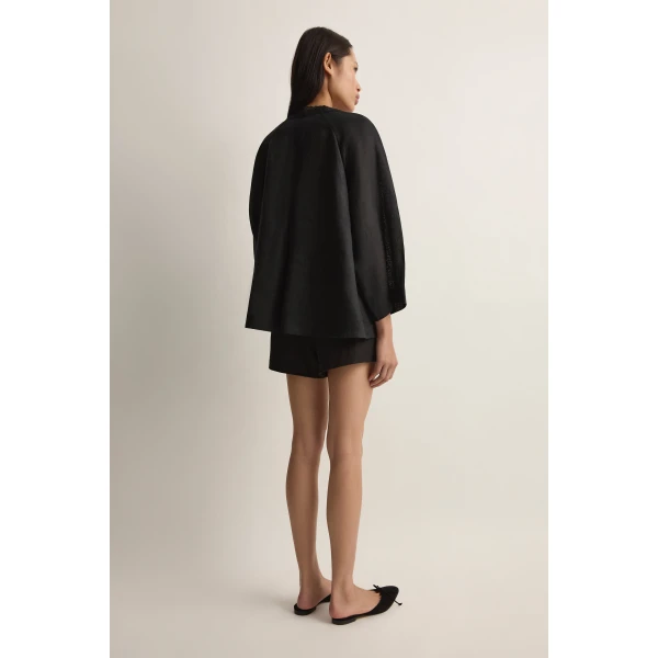 Posse Alfie Blouse in Black | Blouse | Coveti, view 6