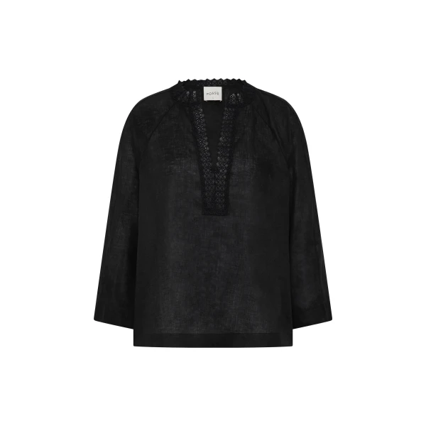 Alfie Blouse in Black