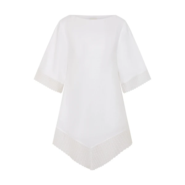 Posse Alfie Dress in Ivory | Midi Dresses | Coveti