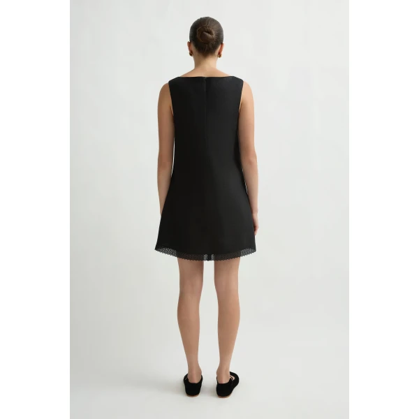 Posse Alfie Mini Dress in Black | Mini Dresses | Coveti, view 5