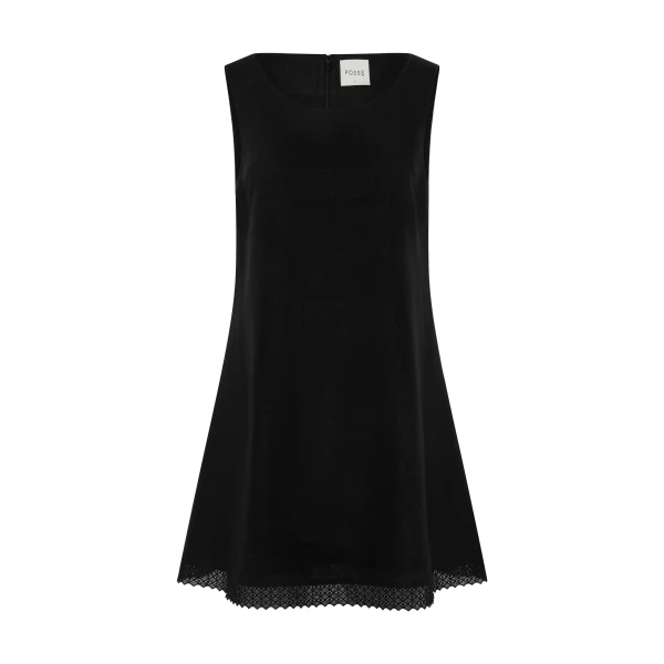 Posse Alfie Mini Dress in Black | Mini Dresses | Coveti