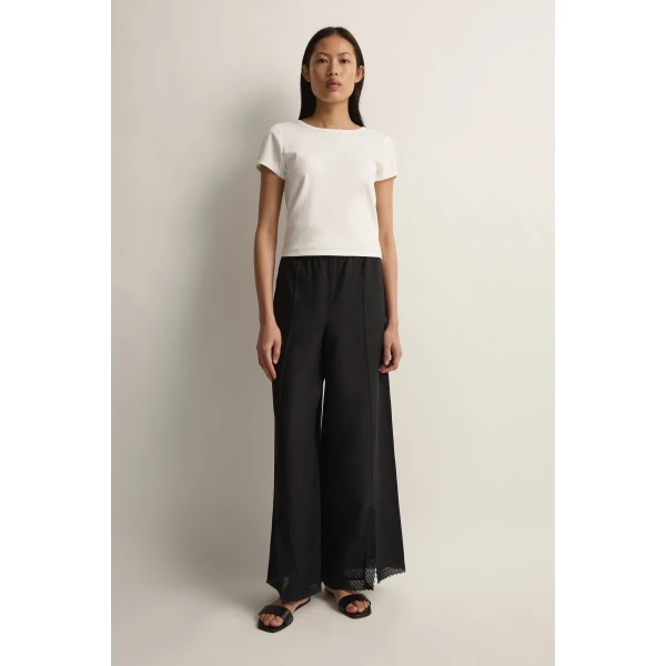 Posse Alfie Pant in Black | Pants | Coveti, view 2