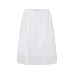 Posse Alfie Skirt in Ivory | Midi Skirts | Coveti
