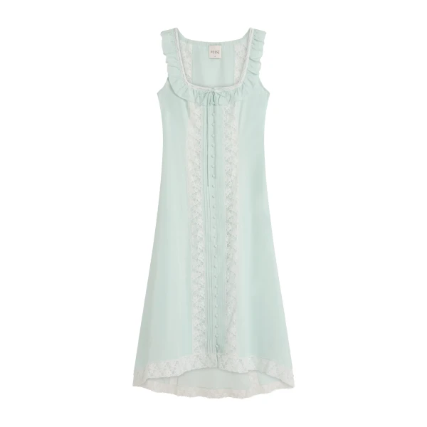 Posse Arabella Dress in Ice | Midi Dresses | Coveti