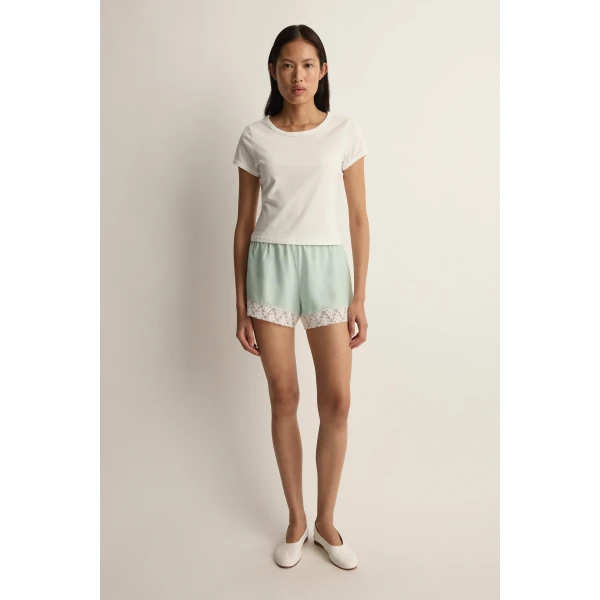 Posse Arabella Short in Ice | Shorts | Coveti, view 2