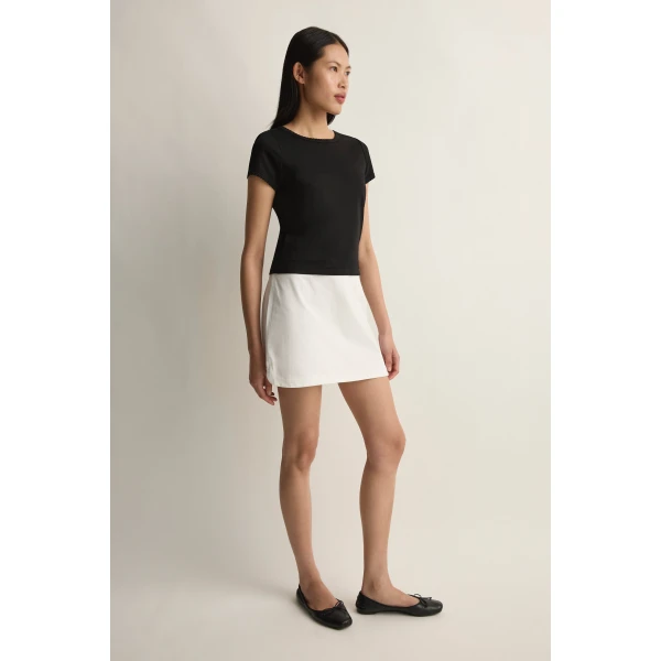 Posse Bea Skirt in Vintage White | Midi Skirts | Coveti, view 3