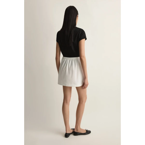Posse Bea Skirt in Vintage White | Midi Skirts | Coveti, view 4