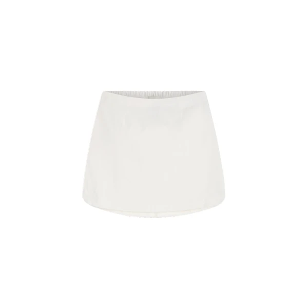 Posse Bea Skirt in Vintage White | Midi Skirts | Coveti