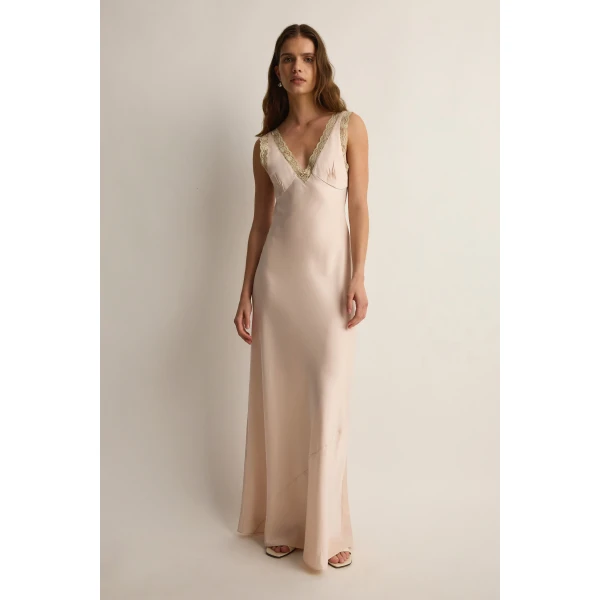 Posse Blake Dress in Cloud Pink | Midi Dresses | Coveti, view 2