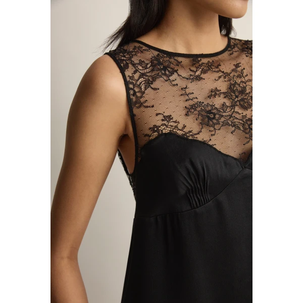 Posse Blake Mini Dress in Black | Mini Dresses | Coveti, view 3
