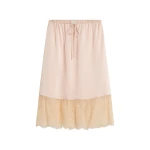 Posse Blake Skirt in Cloud Pink | Midi Skirts | Coveti