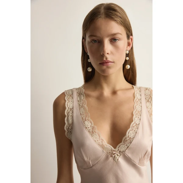 Posse Blake Top in Cloud Pink | Tops | Coveti, view 3