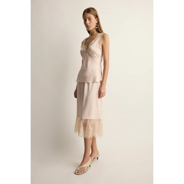Posse Blake Top in Cloud Pink | Tops | Coveti, view 5