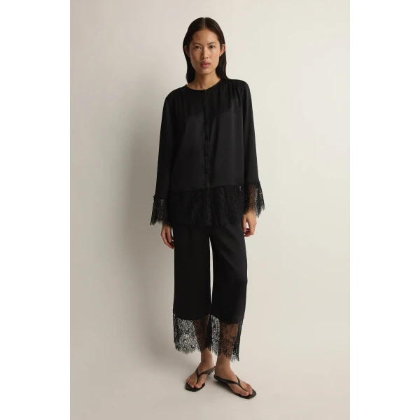 Posse Blake Trouser in Black | Pants | Coveti, view 2