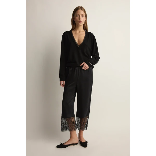 Posse Blake Trouser in Black | Pants | Coveti, view 6