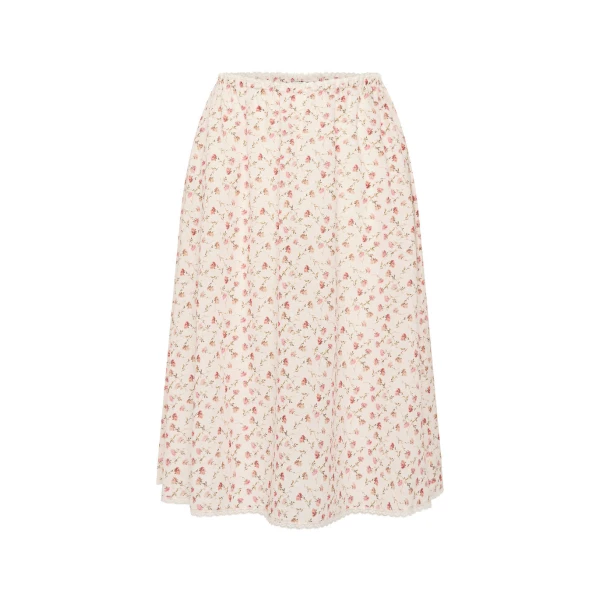 Charlotte Skirt in Watercolour Floral