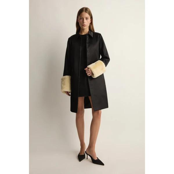 Posse Chester Coat in Black | Coats | Coveti, view 2