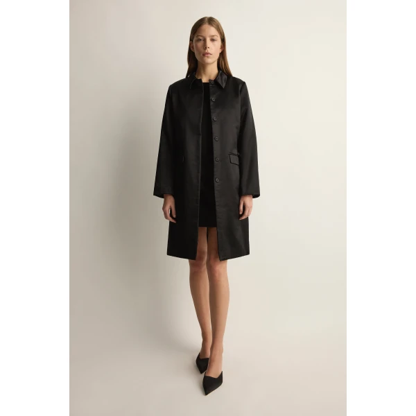 Posse Chester Coat in Black | Coats | Coveti, view 3