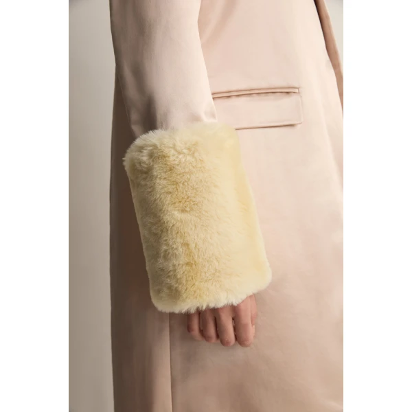 Posse Chester Coat in Powder Pink | Coats | Coveti, view 6