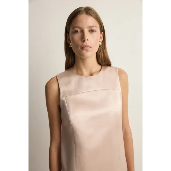 Posse Chester Mini Dress in Powder Pink | Mini Dresses | Coveti, view 6