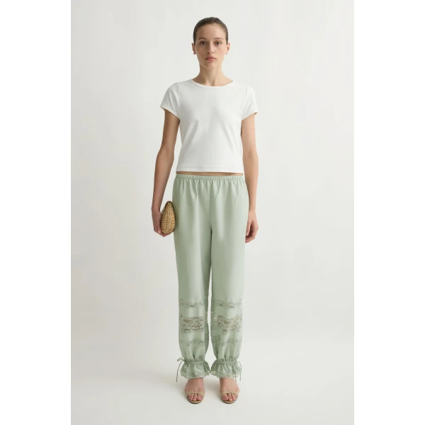 Posse Cleo Pant in Seafoam | Pants | Coveti, view 3