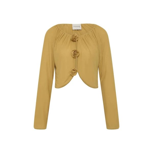 Cynthia Blouse in Rattan