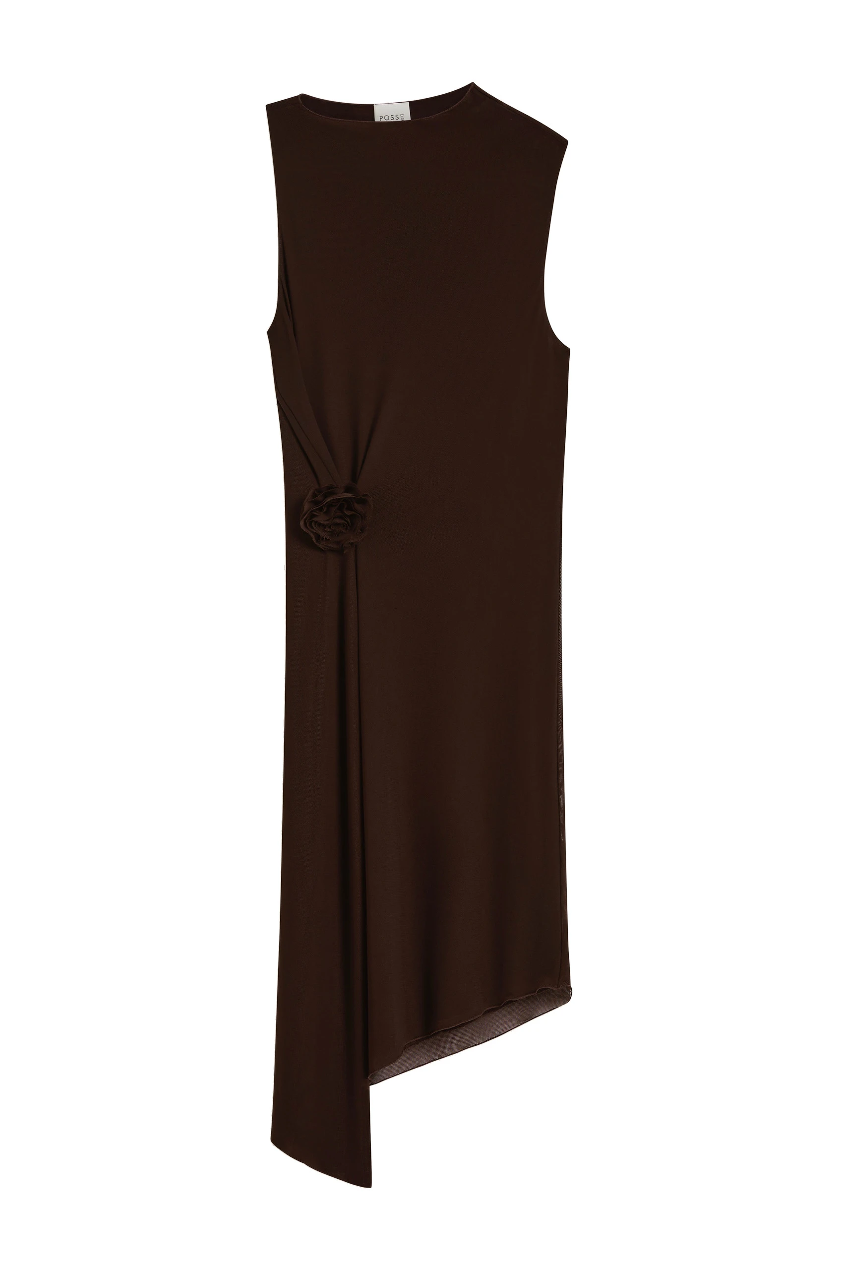 Posse Cynthia Dress in Chocolate Posse Cynthia Dress in Chocolate | Midi Dresses | Coveti