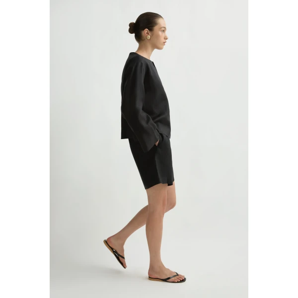 Posse Dakota Blouse in Black | Blouse | Coveti, view 3