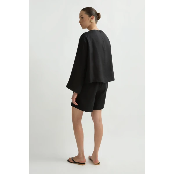 Posse Dakota Blouse in Black | Blouse | Coveti, view 5
