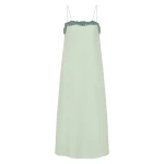 Posse Darya Dress in Green | Midi Dresses | Coveti