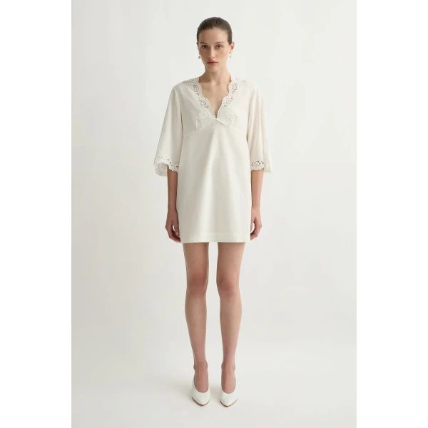 Posse Darya Kaftan in Cream | kaftan | Coveti, view 3
