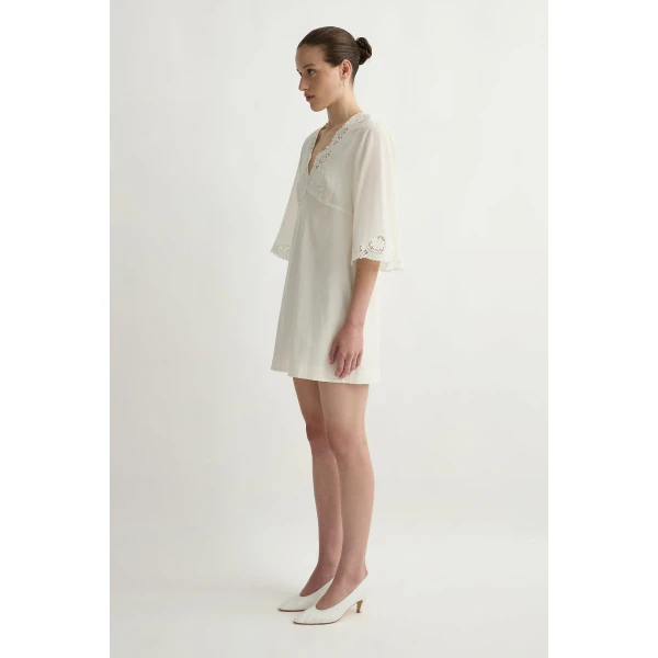 Posse Darya Kaftan in Cream | kaftan | Coveti, view 4