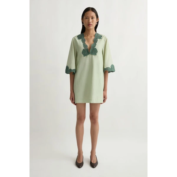 Posse Darya Kaftan in Green | kaftan | Coveti, view 2