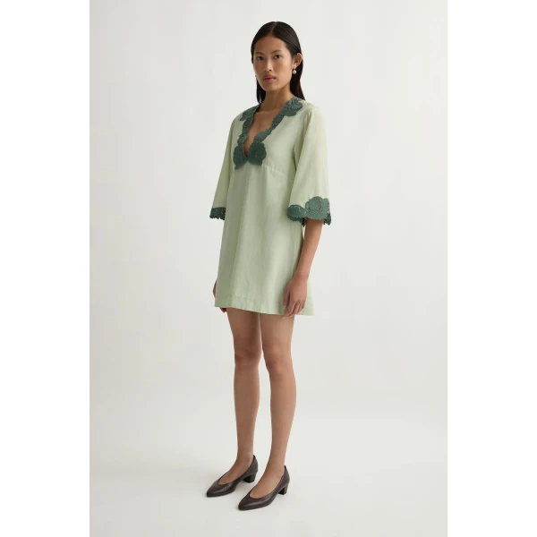 Posse Darya Kaftan in Green | kaftan | Coveti, view 5