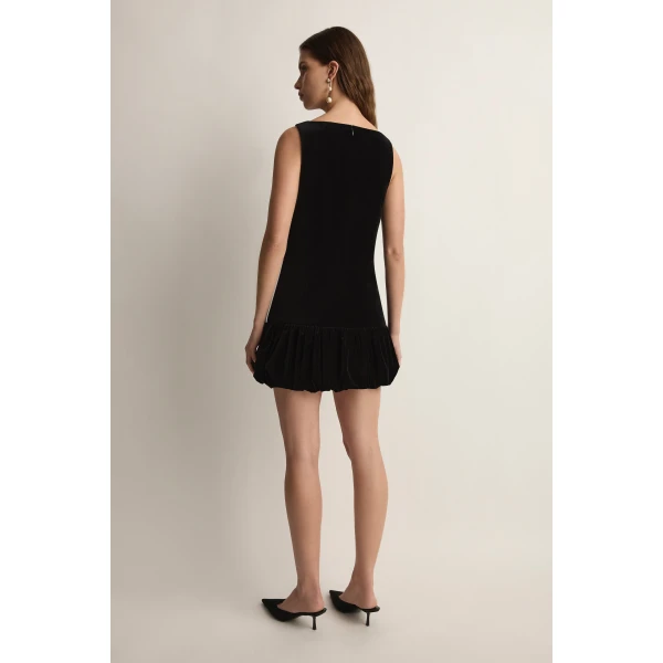 Posse Dean Mini Dress in Black | Mini Dresses | Coveti, view 4