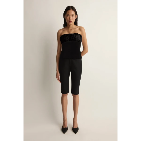 Posse Dean Top in Black | Tops | Coveti, view 2