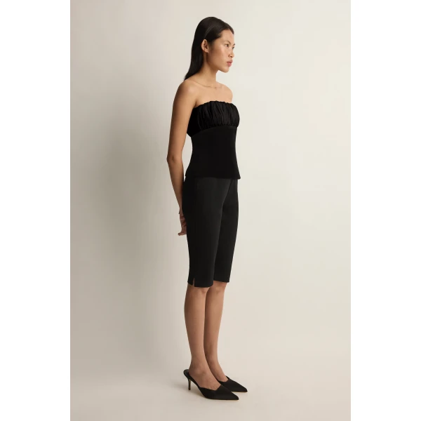 Posse Dean Top in Black | Tops | Coveti, view 3