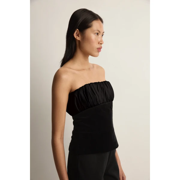 Posse Dean Top in Black | Tops | Coveti, view 5