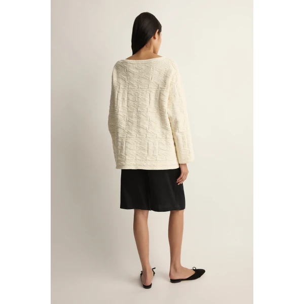 Posse Ellis Sweater in Cream | Sweaters | Coveti, view 6