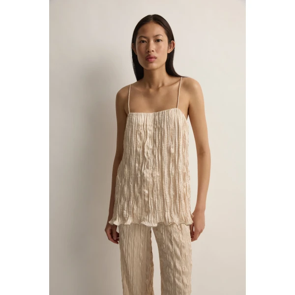 Posse Esme Cami in Cream | Camisoles | Coveti, view 2