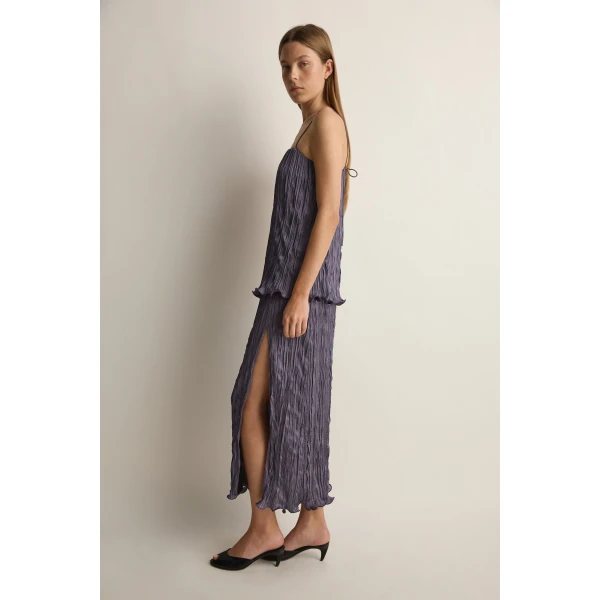Posse Esme Skirt in Dusk | Midi Skirts | Coveti, view 3