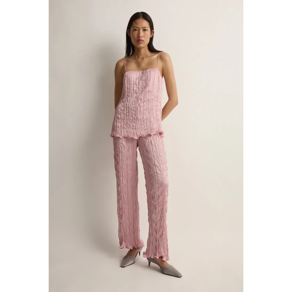 Posse Esme Trouser in Rose | Pants | Coveti, view 3