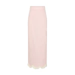 Posse Essie Column Skirt in Soft Pink | Maxi Skirts | Coveti