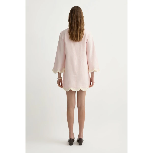 Posse Essie Kaftan in Soft Pink | kaftan | Coveti, view 5