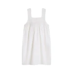 Posse Ezra Shift Mini Dress in Vintage White | Mini Dresses | Coveti