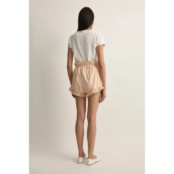 Posse Ezra Short in Peach Sorbet | Shorts | Coveti, view 5