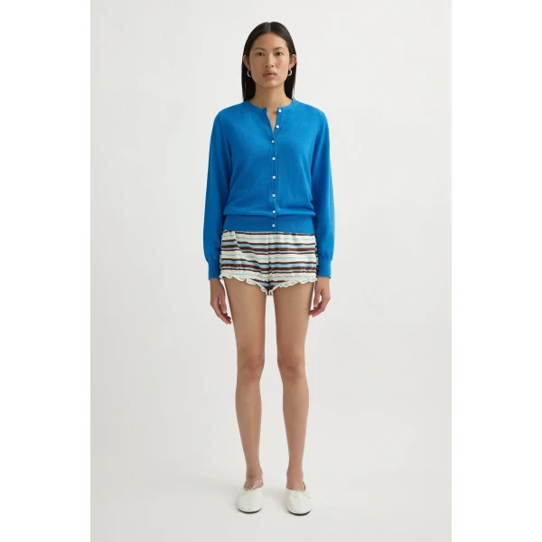 Posse Finn Cardigan in Bright Blue | Cardigan | Coveti, view 4