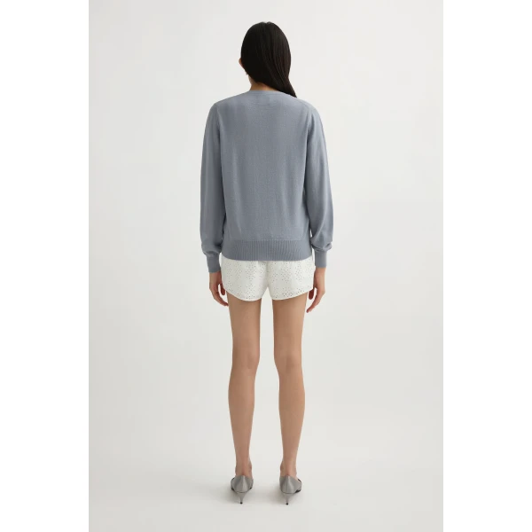 Posse Finn Cardigan in Grey | Cardigan | Coveti, view 5